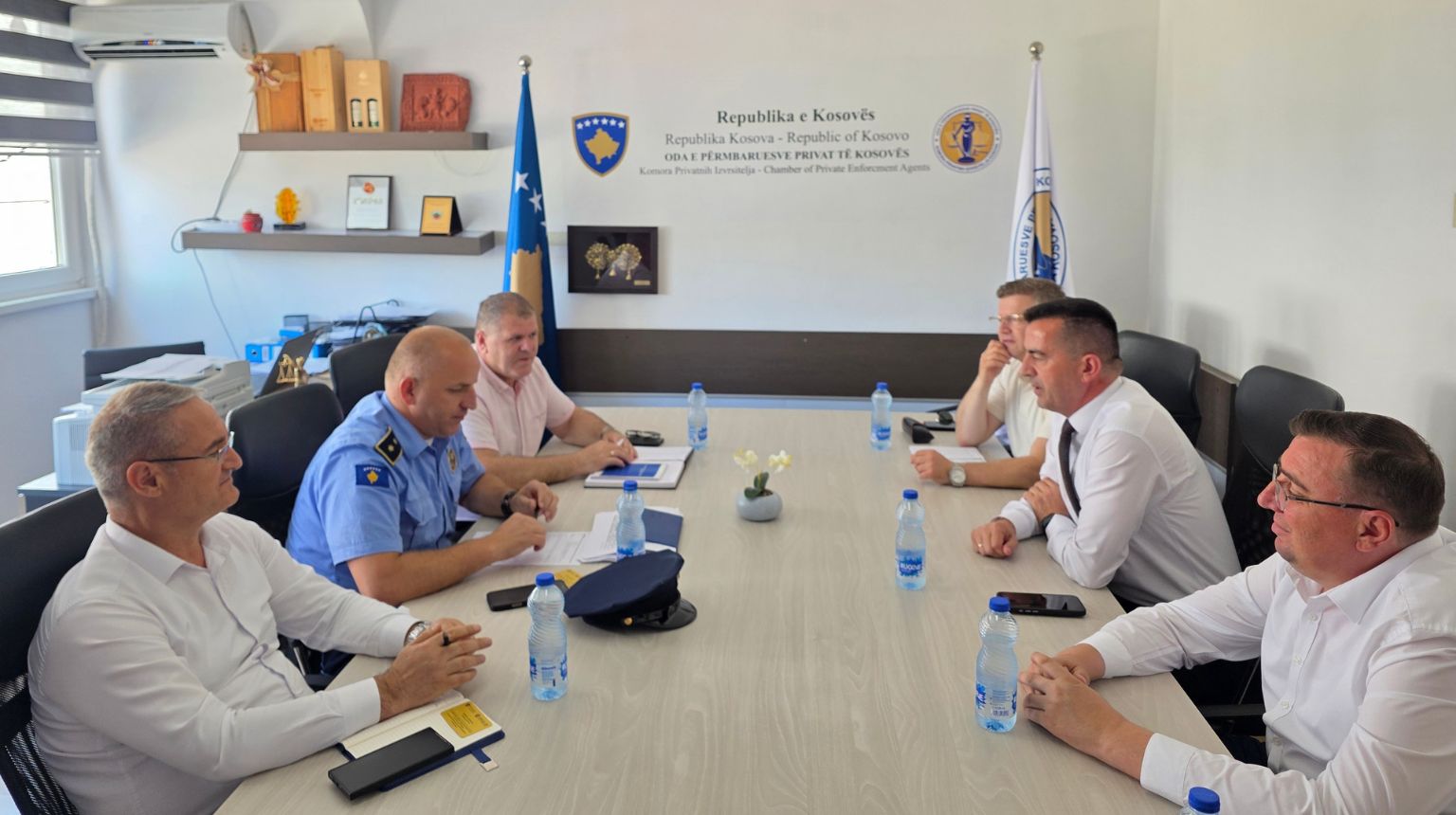 The Chamber of Private Enforcement Agents and the Kosovo Police Strengthen Cooperation in the Implementation of the Law on Enforcement Procedure